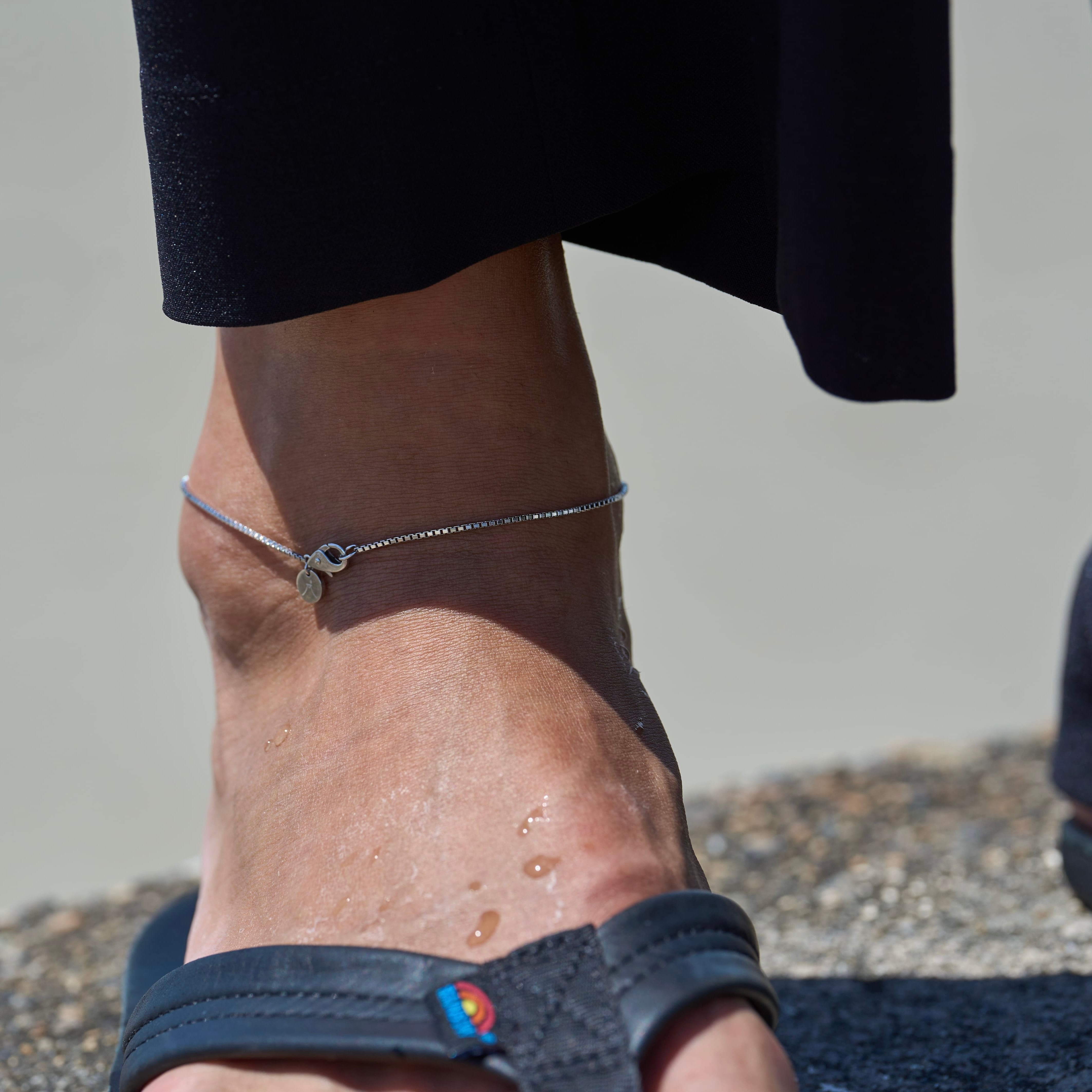 プラチナ『PLATINUMアンクレット』25cm | 「Japan Made屋」公式