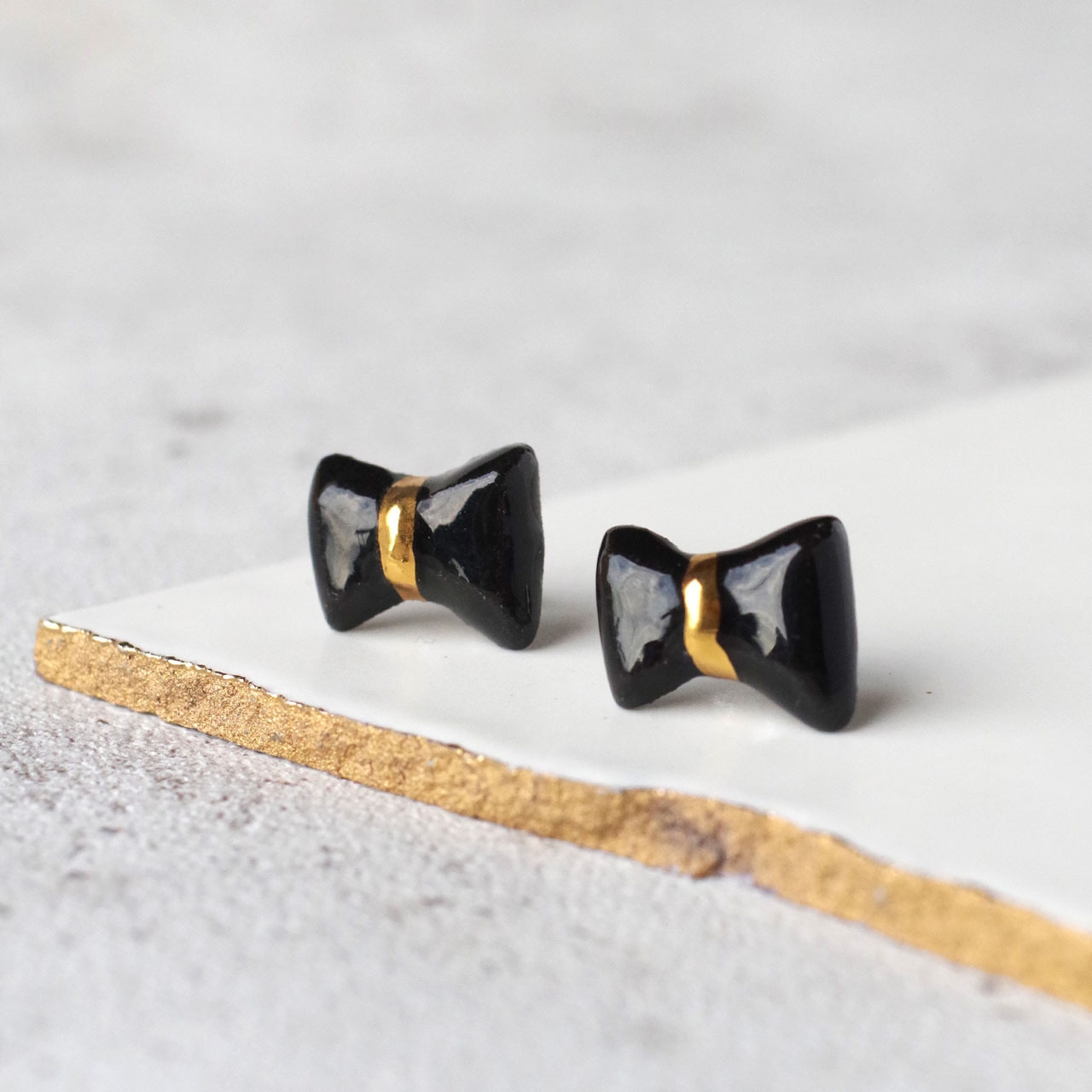 リボン ピアス/イヤリング