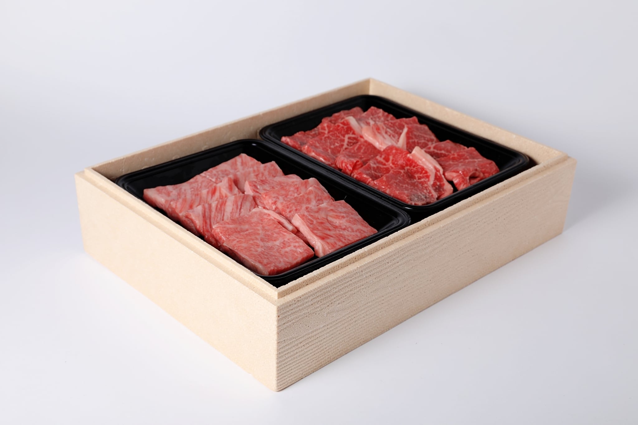 九州産黒毛和牛/焼肉セット・2人前[品番：GB-3]【ギフト用(送料込)】
