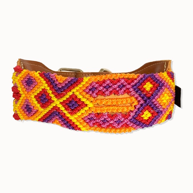 MEXICAN WOVEN COLLAR - L