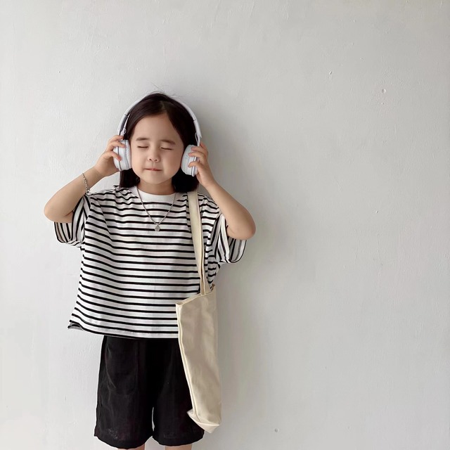 【即納】bobokids ボーダーTシャツ
