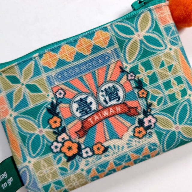 ミニ財布／ポーチ（復古台湾） | 猫式×台灣 台湾雑貨 猫雑貨の通販サイト