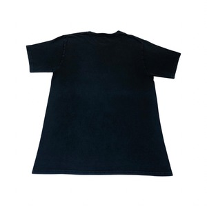 “RAMONES” print black T-shirts