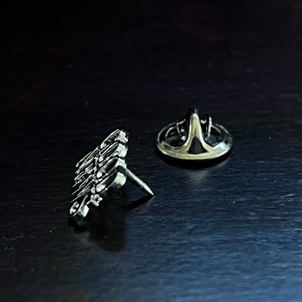 VINTAGE TIFFANY & CO. GOOD NEWS Pin Badge Sterling Silver