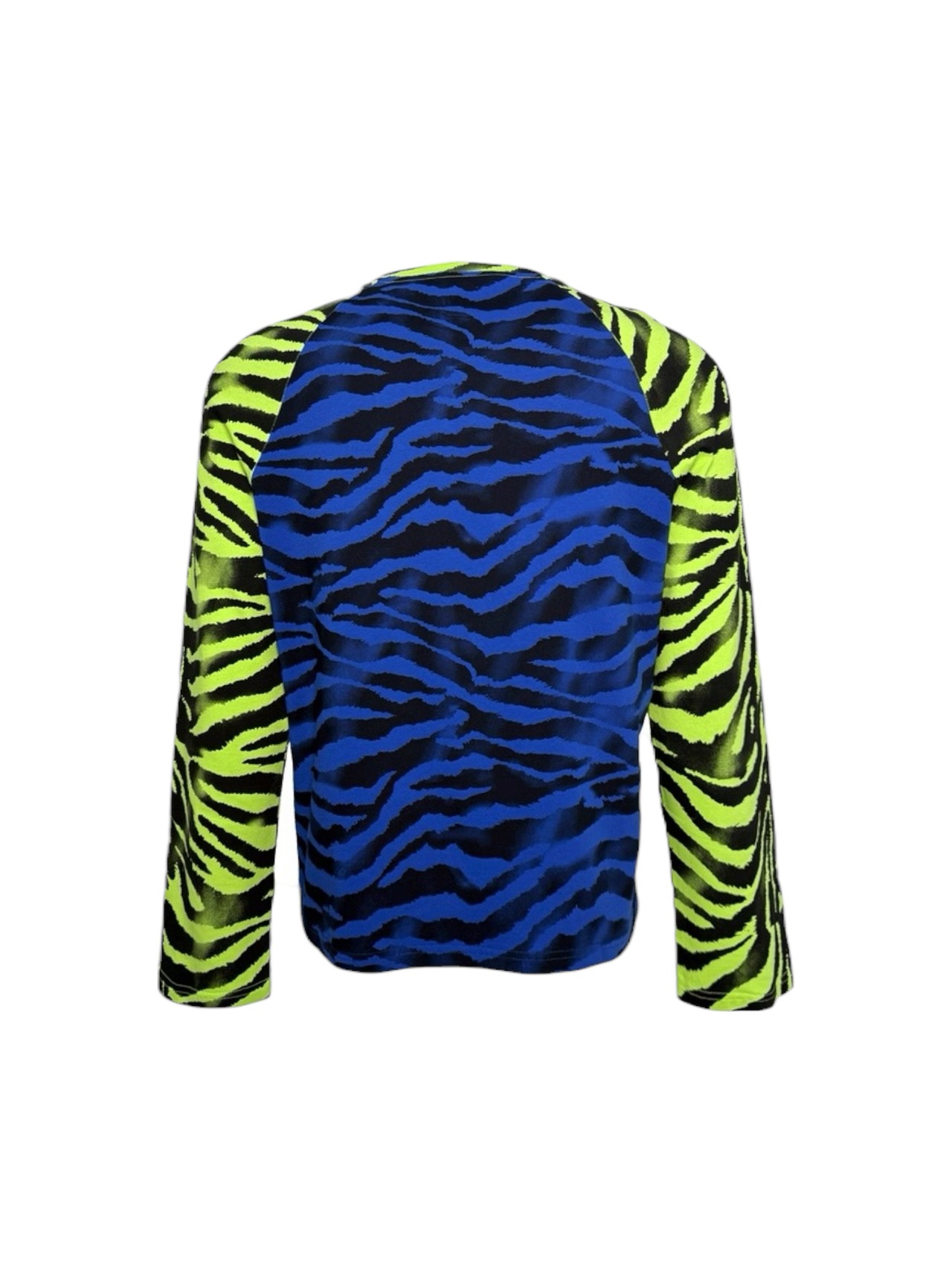 【PCCVISION】3MAN0N Zebra Pattern Raglan Long Sleeve T-Shirt