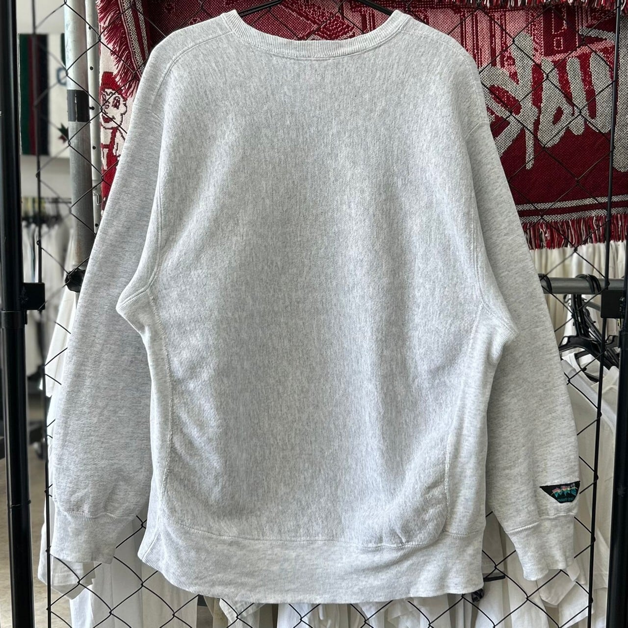 90s Lee テキスト ロゴ 刺繍 デザイン 長袖 スウェット トレーナー XL 古着 古着屋 埼玉 ストリート オンライン 通販 アメカジ  ビンテージ