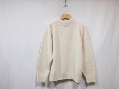 crepuscule “ women’s W/G MOCK NECK L/S NATURAL”