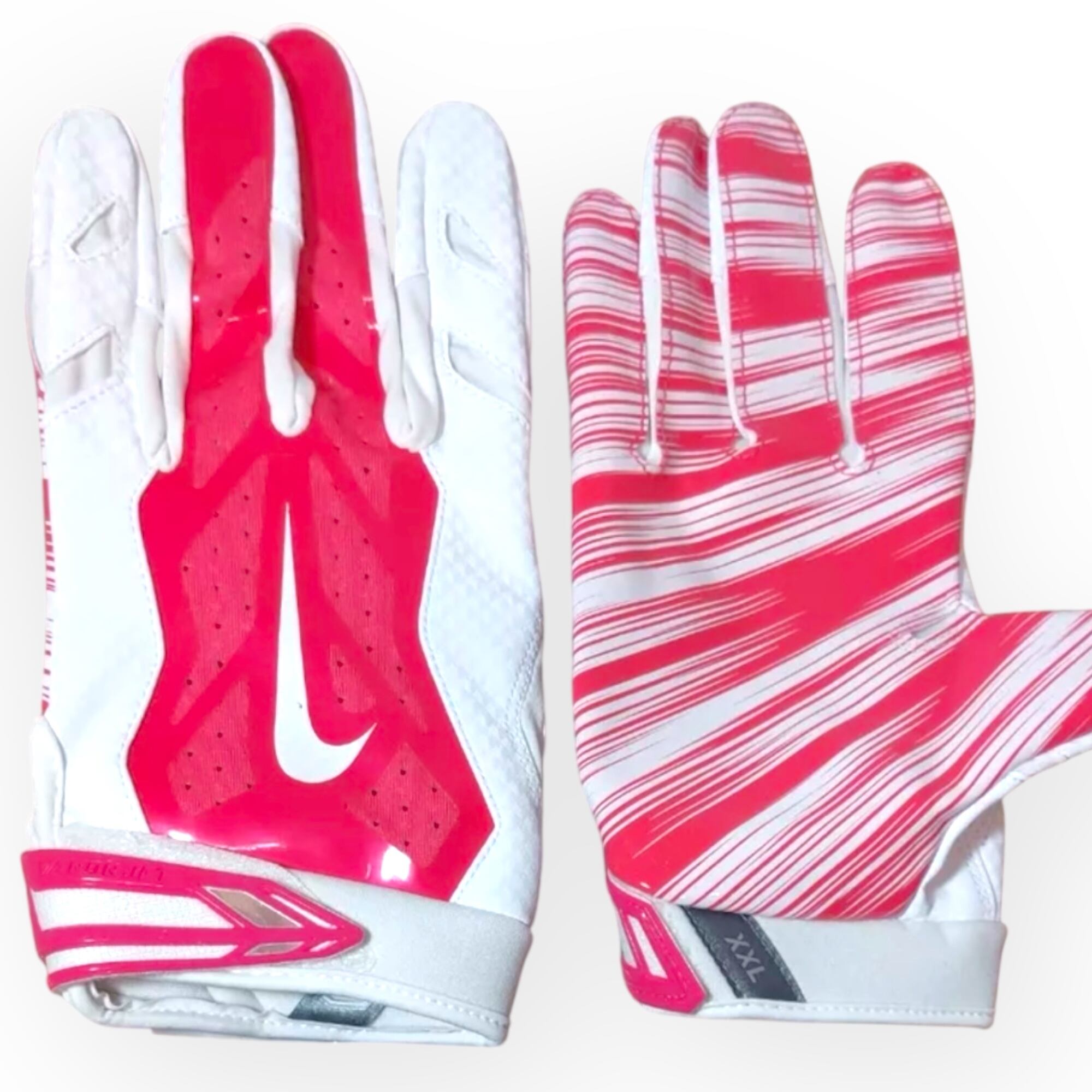 NIKE VAPOR JET 3.0 GLOVE PINK アメフト グローブ L,XL