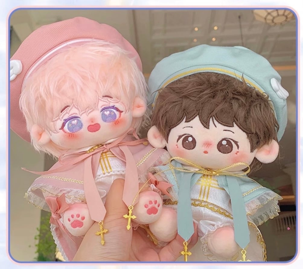 20cmぬい服】天使の聖歌隊コーデ 20cm着せ替えぬいぐるみ用 お洋服