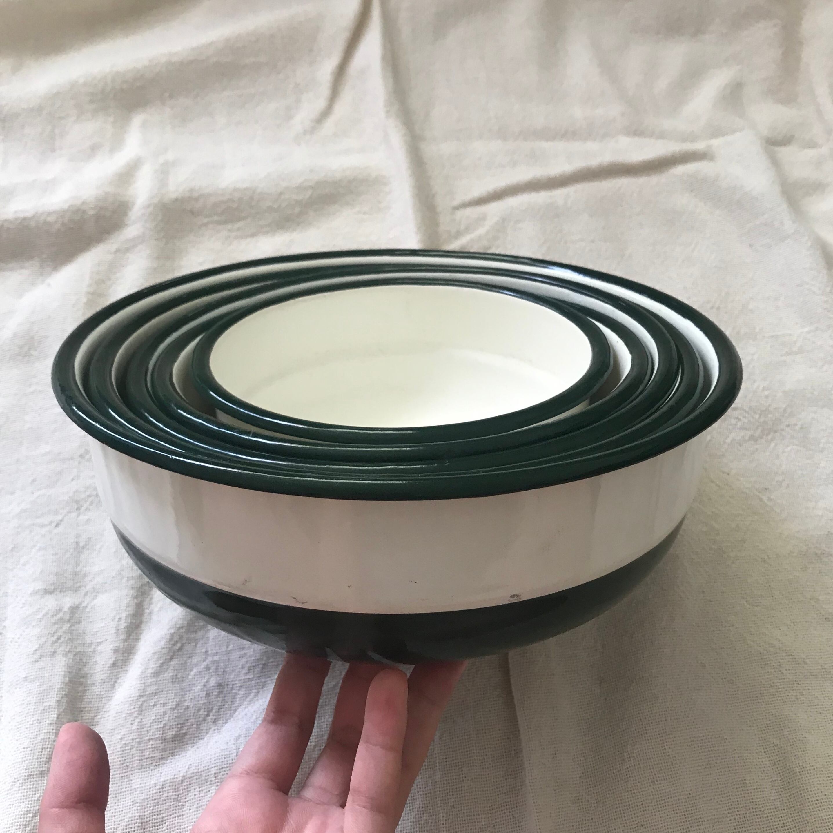 琺瑯のボウル5点セット