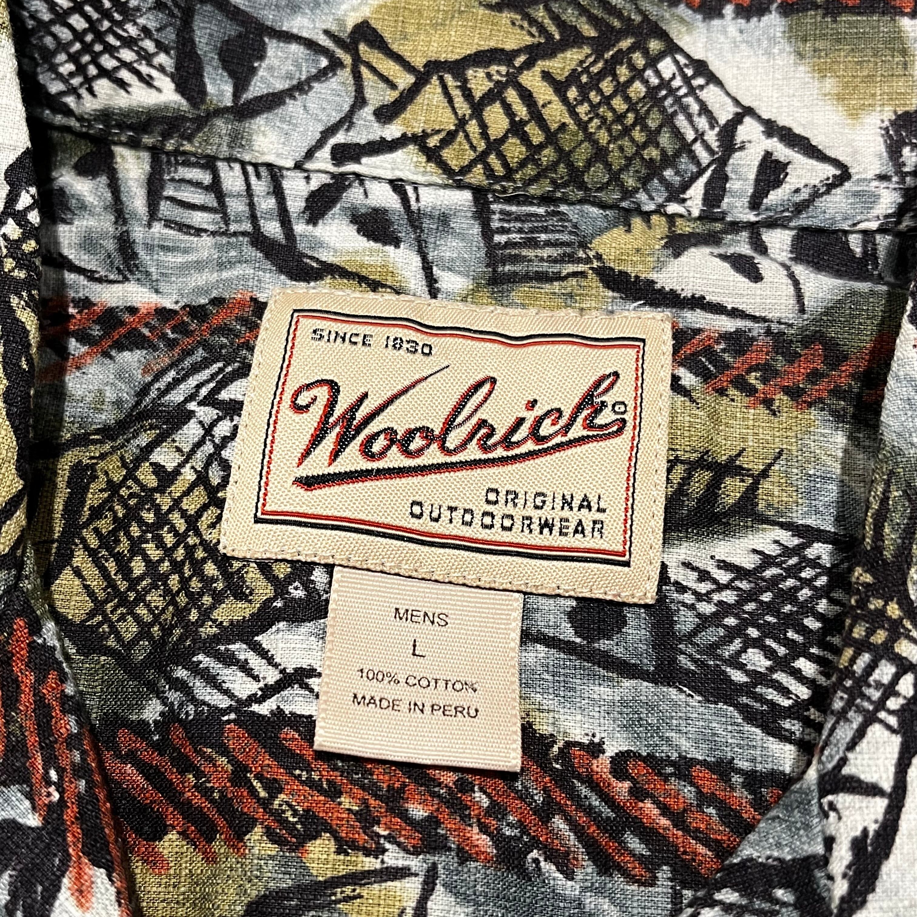 新品本物 Used Us古着 Woolrich 半袖シャツ 無地 片ポケ シャンブレーシャツ ウールリッチ メキシコ製 レディース 00s アメリカ古着 Lサイズ Www Everyeventguide Com