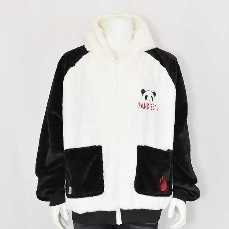 大きいサイズ】｜PANDIESTA JAPAN｜パンダアイコンフェイクファー