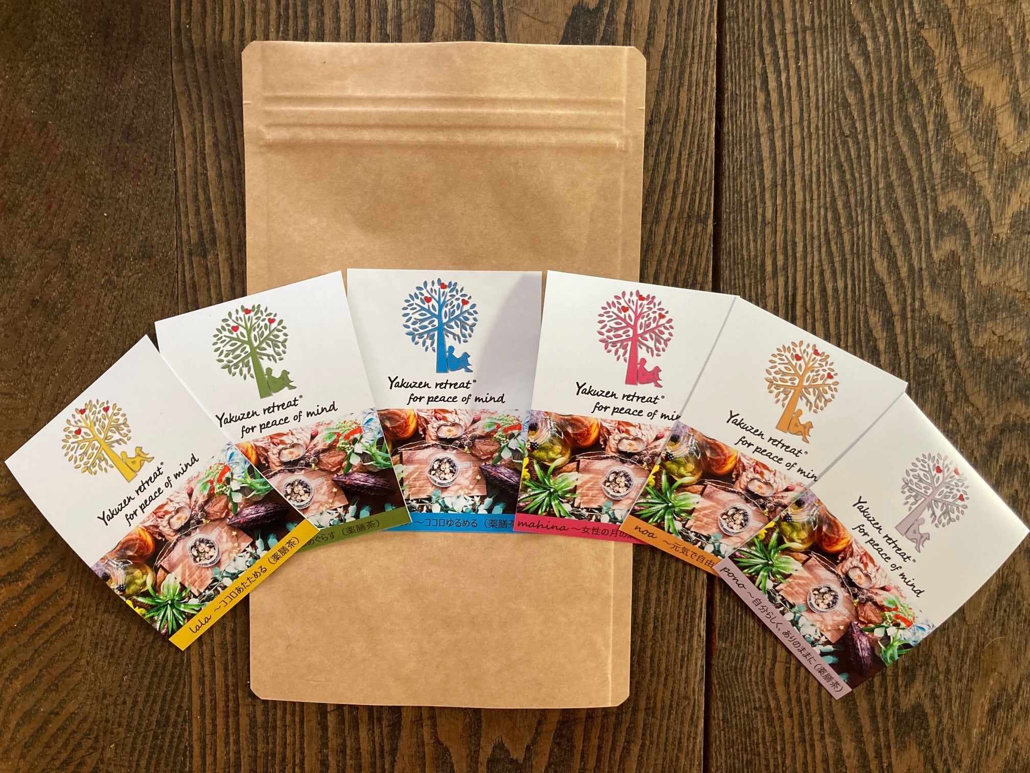 Yakuzen retreat®】薬膳茶 「ココロあたためる」「ココロめぐらす