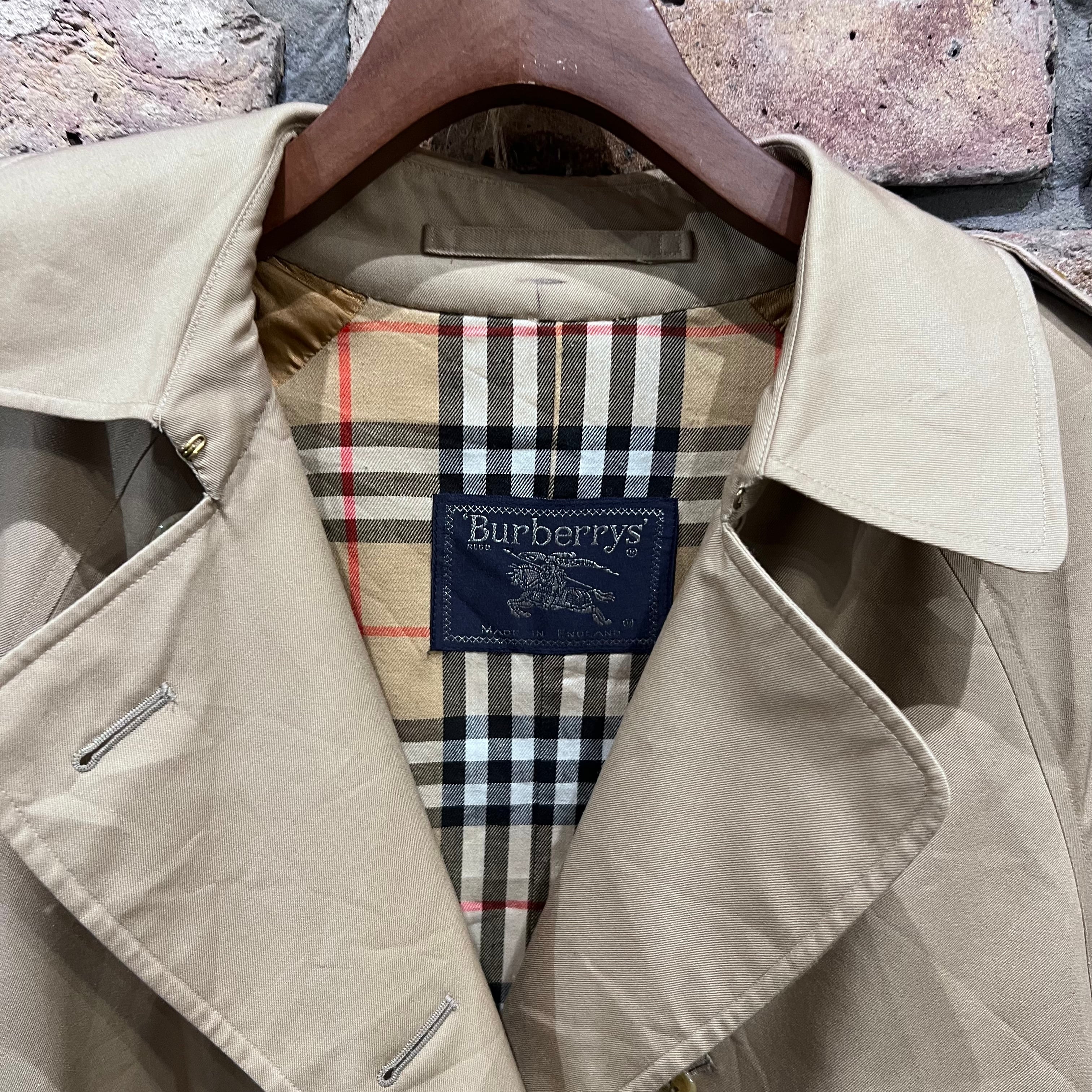 90年代〜 イングランド製 Burberry バーバリー トレンチコート