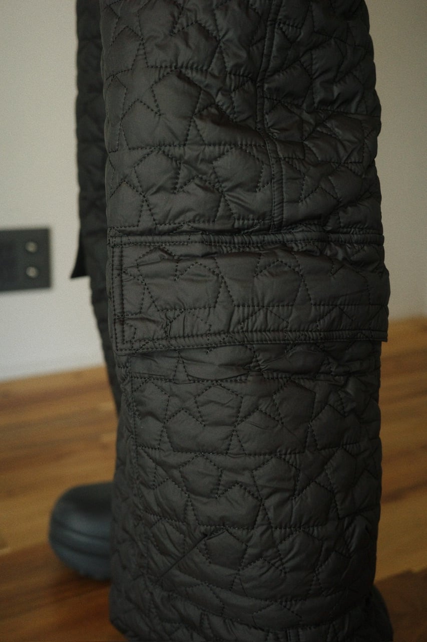 スターキルティングパンツ/ブラック | osrsofficial