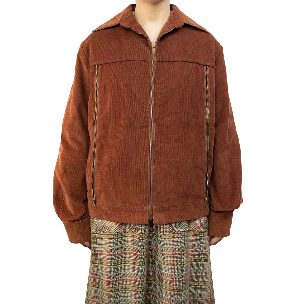 70's Corduroy Hunting Design Jacket 