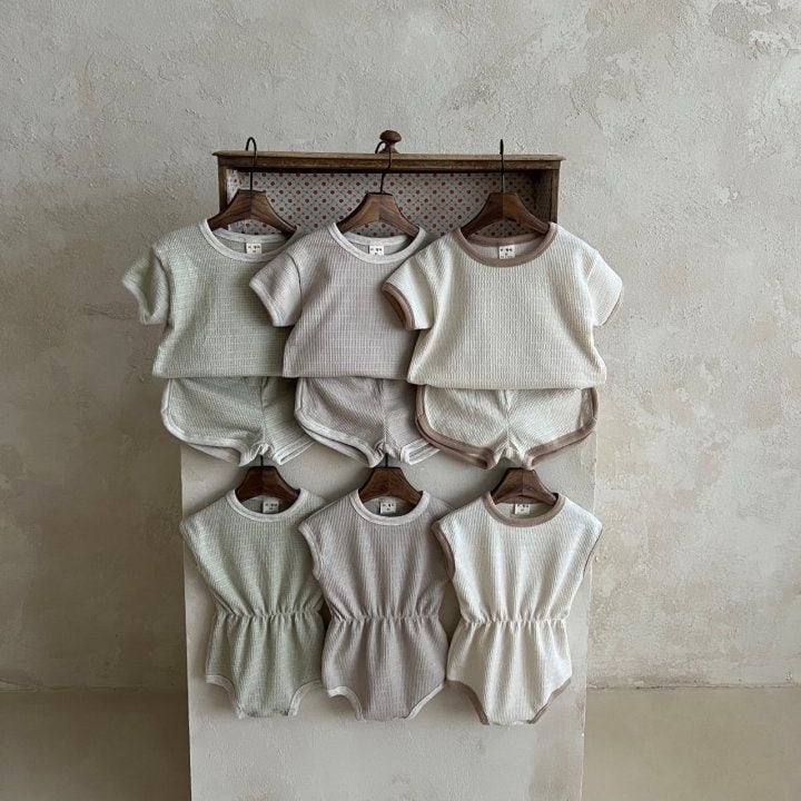 【BABY&KID】韓国風 カジュアルロンパース、セットアップ