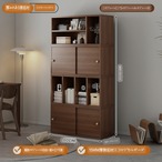 木製収納棚 モジュール式 本棚 シェルフ 収納ラック 組み合わせ自由 多段 引き出し付き おしゃれ