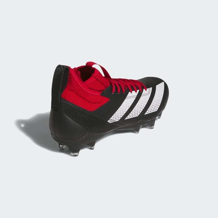 アディダス adizero スパイク シューズ コアブラック/チームパワーレッド Adizero IMPACT 2025モデル コアブラック・チームレッド アメフト