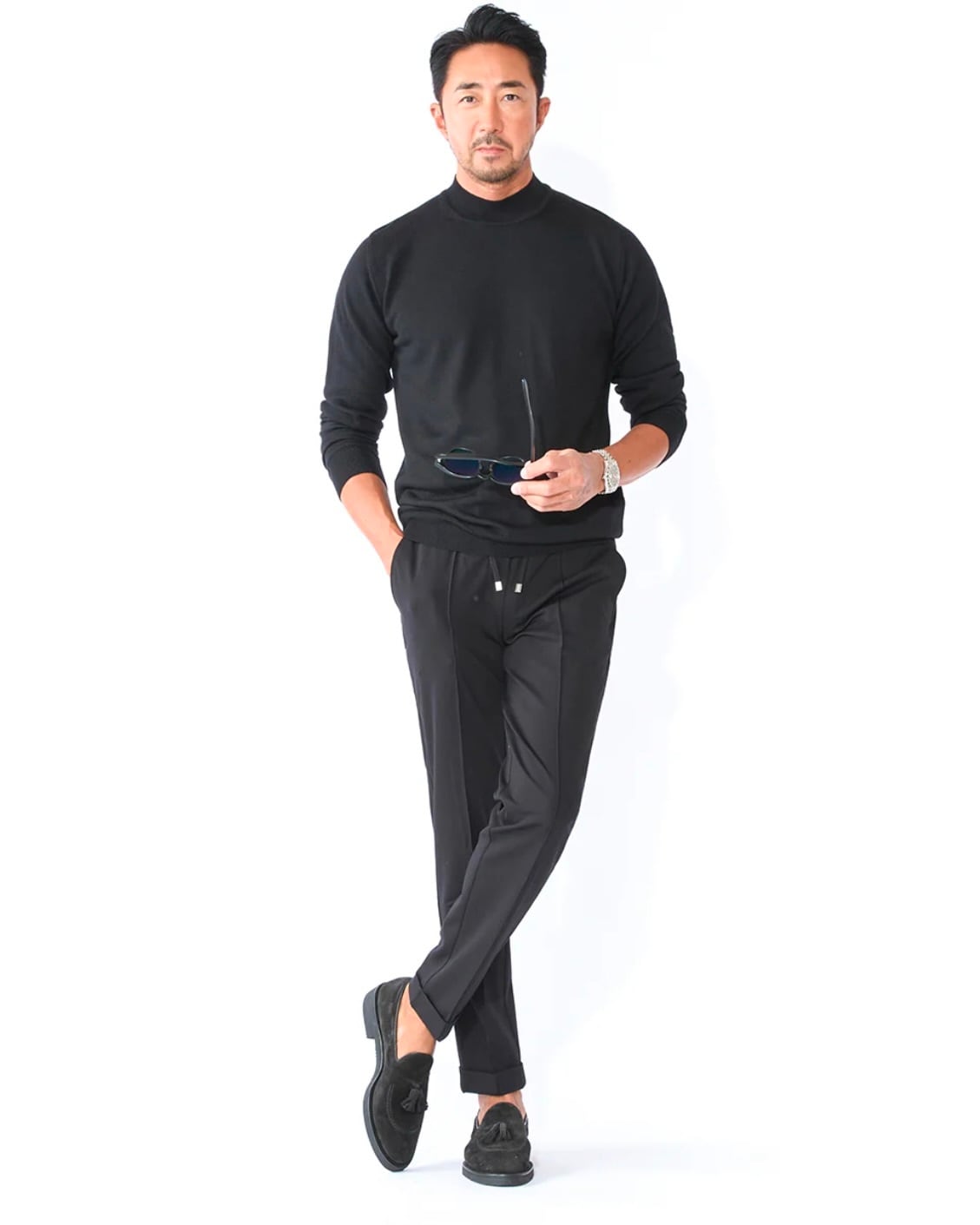 BERWICH H DUE 永久クリース ストレッチウール 干場別注 44 BERWICH | H DUE 【干場別注モデル】H DUE 永久クリース