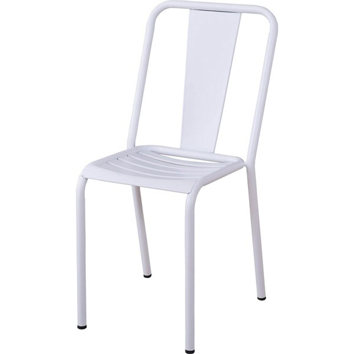 チェア PC-506WH スタッキングチェア お洒落 スタイリッシュ インテリア スチールチェア カフェ ダイニング リビング セミナー モダン チェアー ホワイト