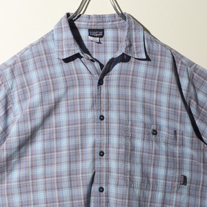 極美品 M Puckerware Shirt Patagonia パッカーウェアシャツ パタゴニア  シアサッカー