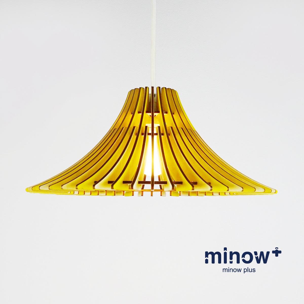 ラッパ」木製ペンダントライト | minowplus
