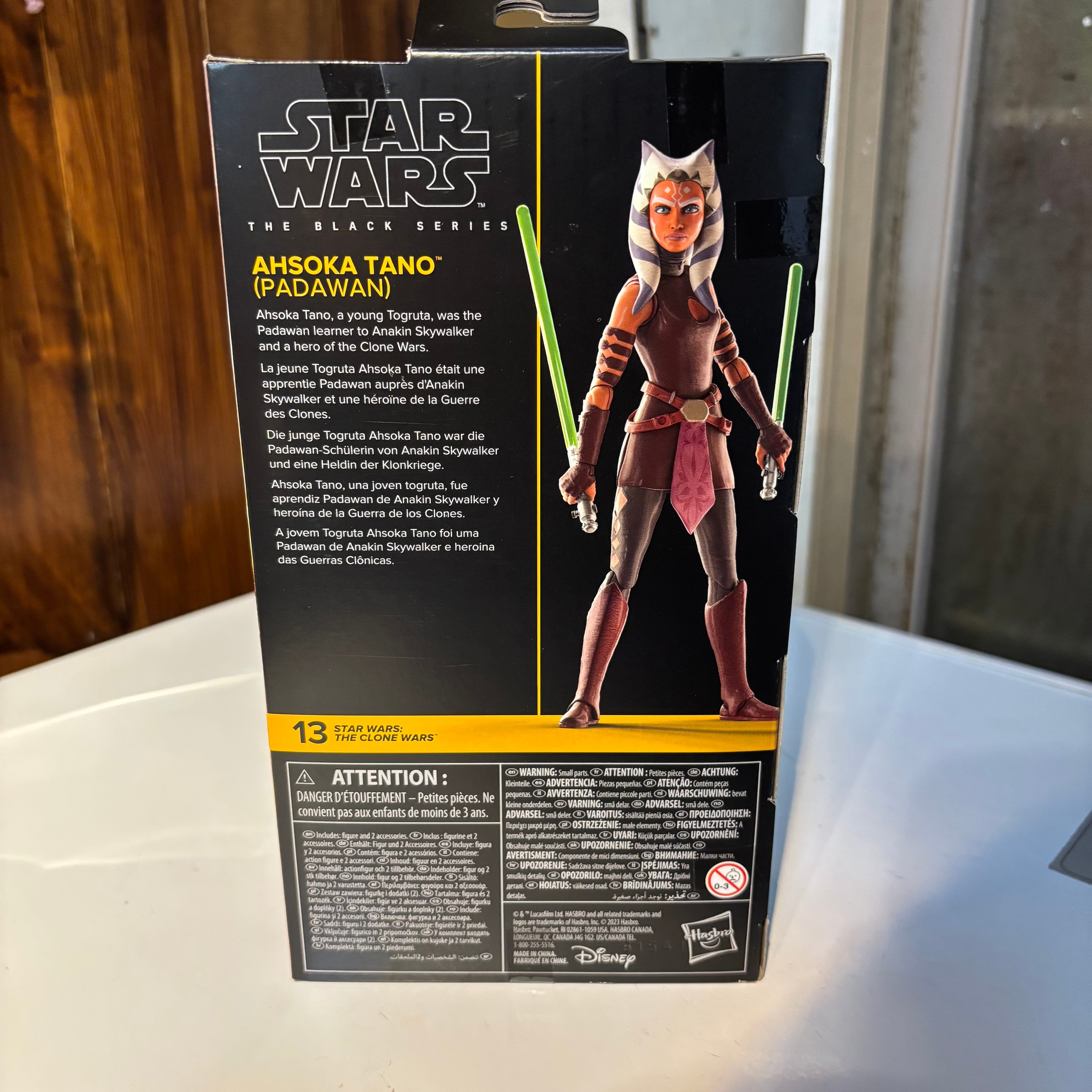 スターウォーズ ブラックシリーズ アソーカ・タノ パダワン クローン