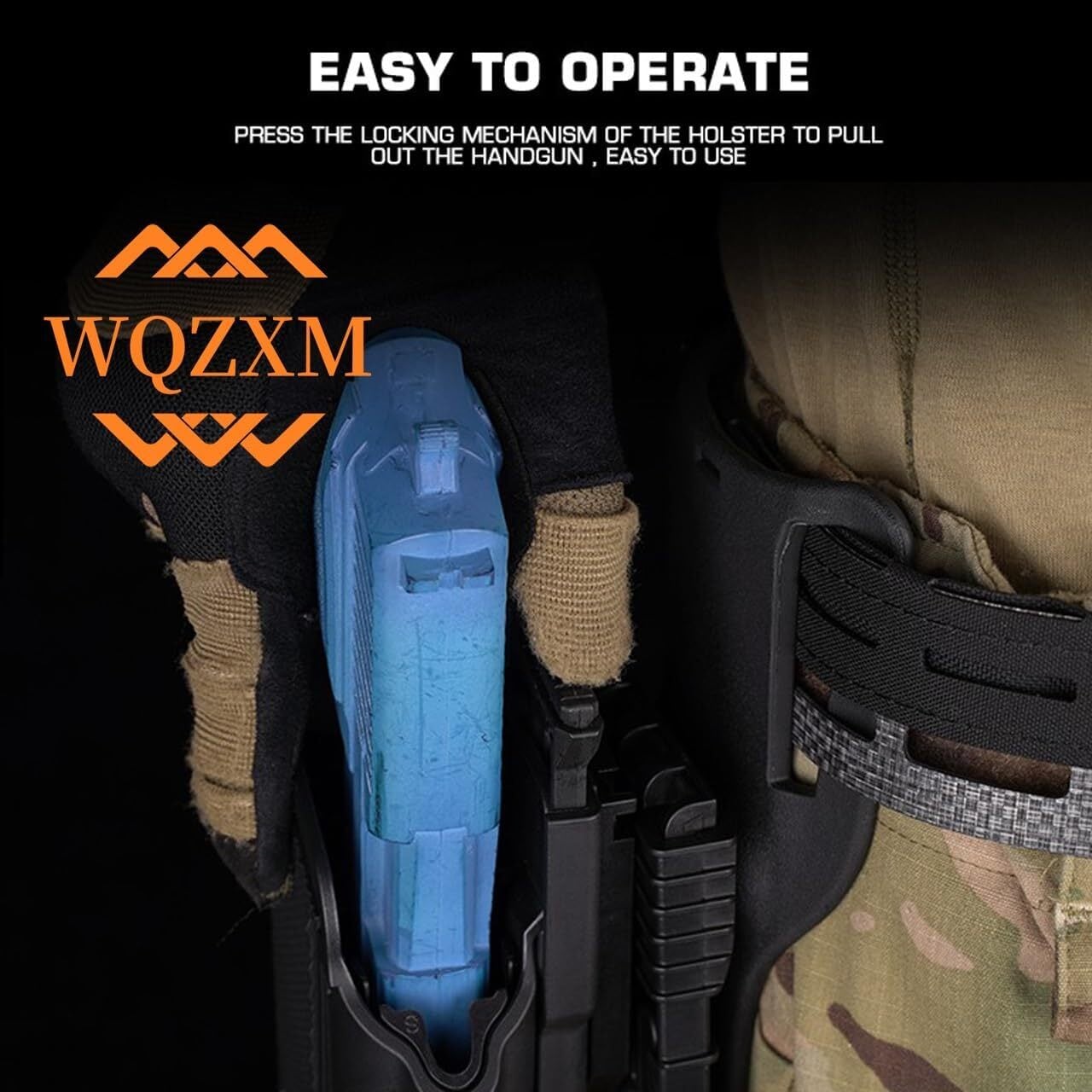 NB X300ライト対応 ユニバーサルマルチフィットホルスター QLSクイック