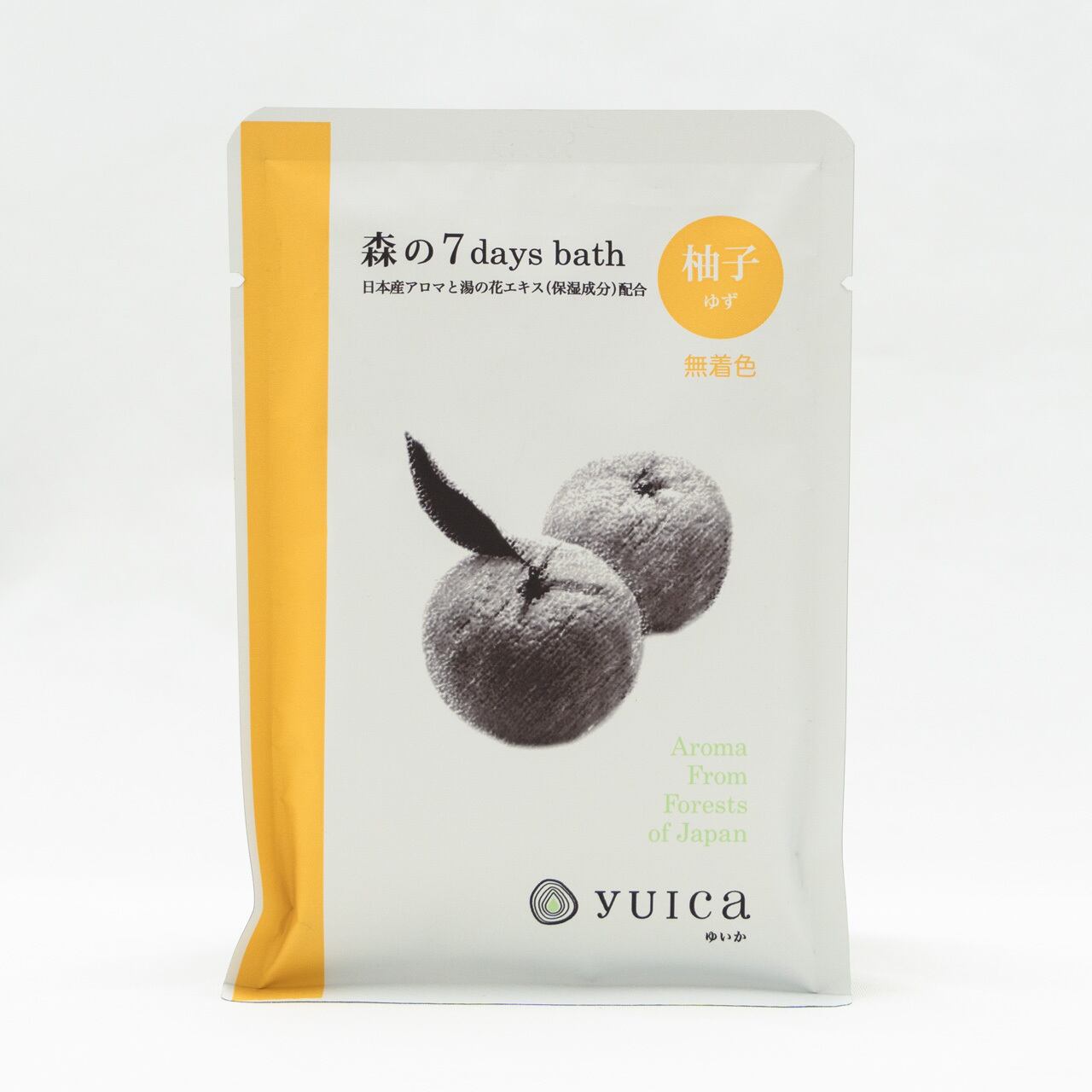 森の7days bath ユズの香り(60g/yuica)