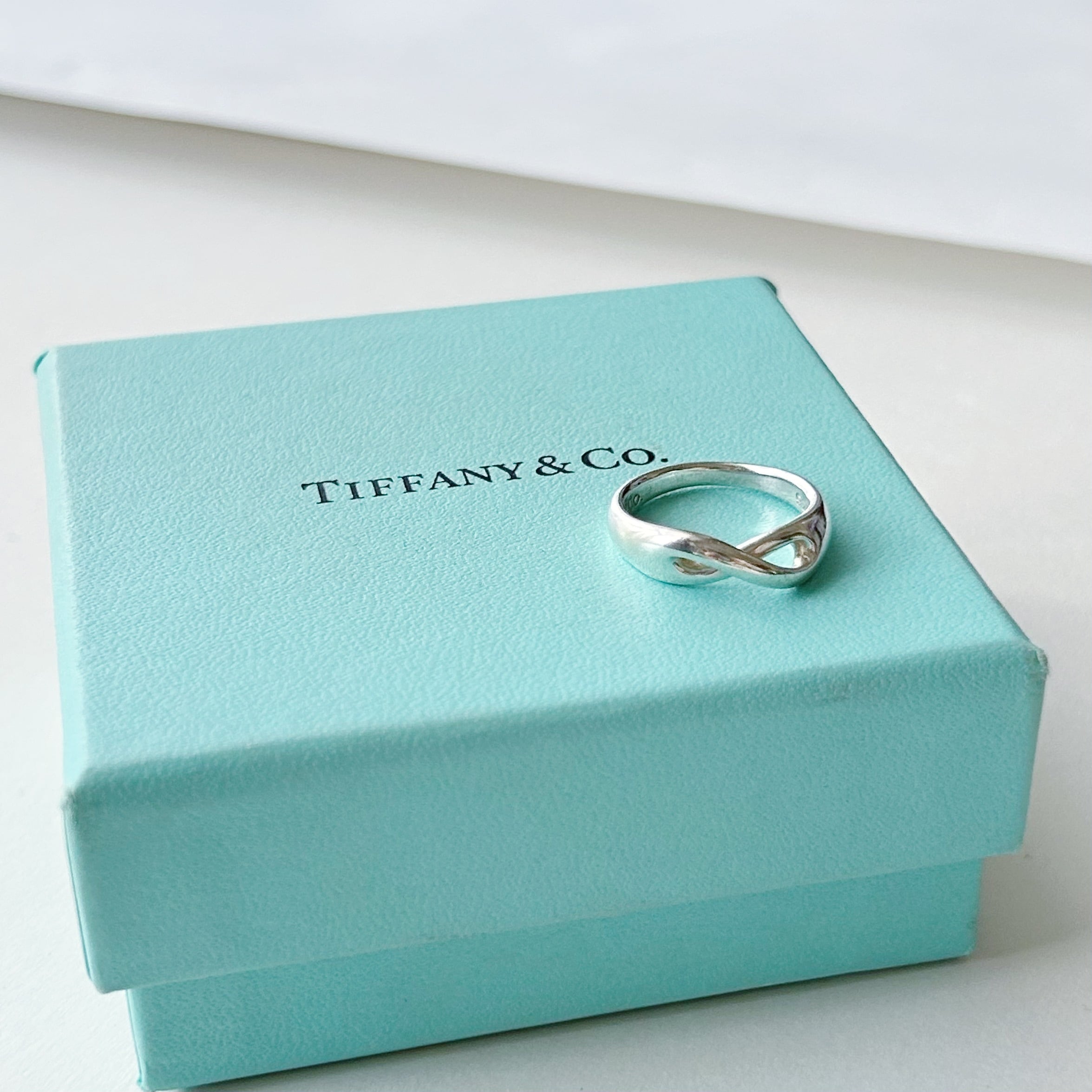 【TR6300】Tiffany&Co. infinity ring/silver925/ティファニー/リング