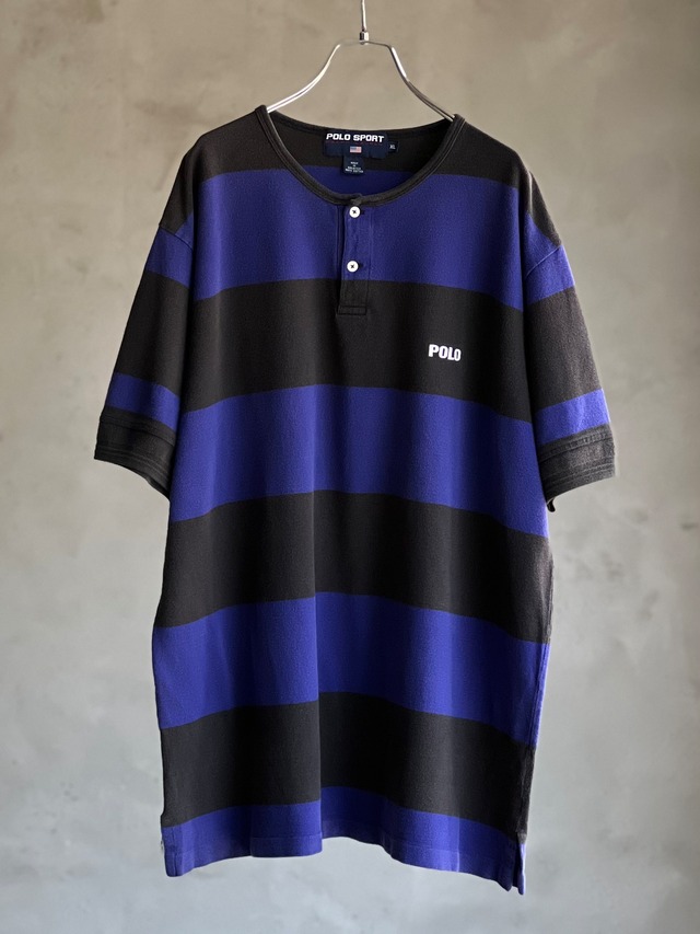 “POLO SPORT” オーバーボーダーヘンリーネックTee