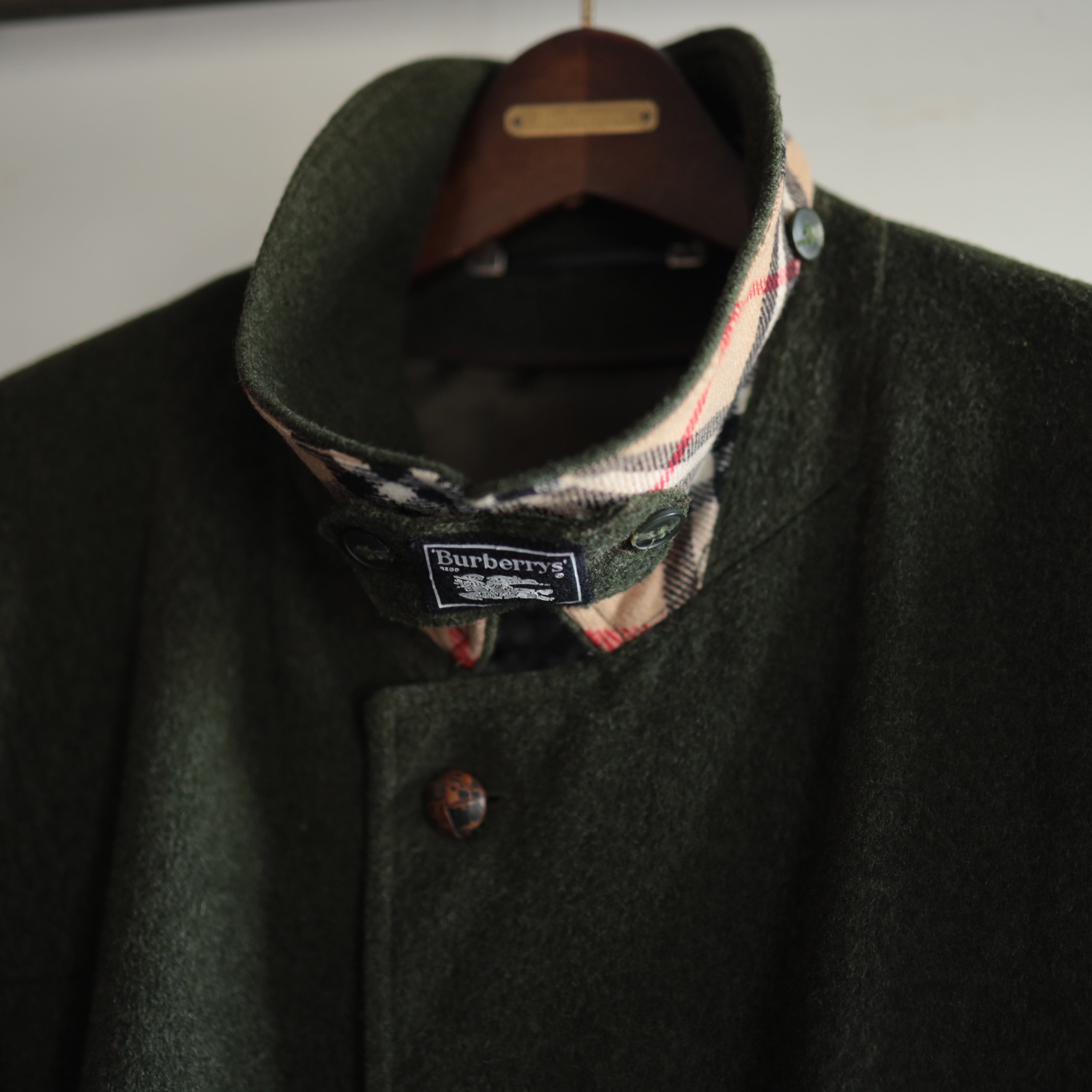 1970s Vintage Burberrys Original Loden Coat 【フランス製】