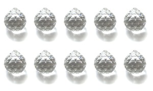 【人気】サンキャッチャー トップ ボール 20mm 30mm 40mm クリスタル クリア (40mm 10個)