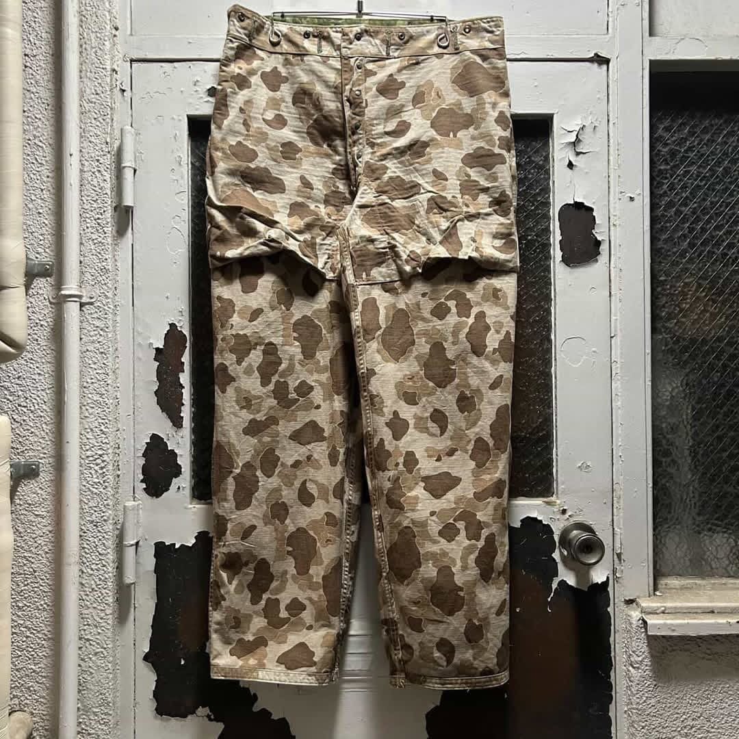 Special!!】40's USMC P-44 Duck Hunter Camo Pant | 下北沢SPiKe＆SPiCe