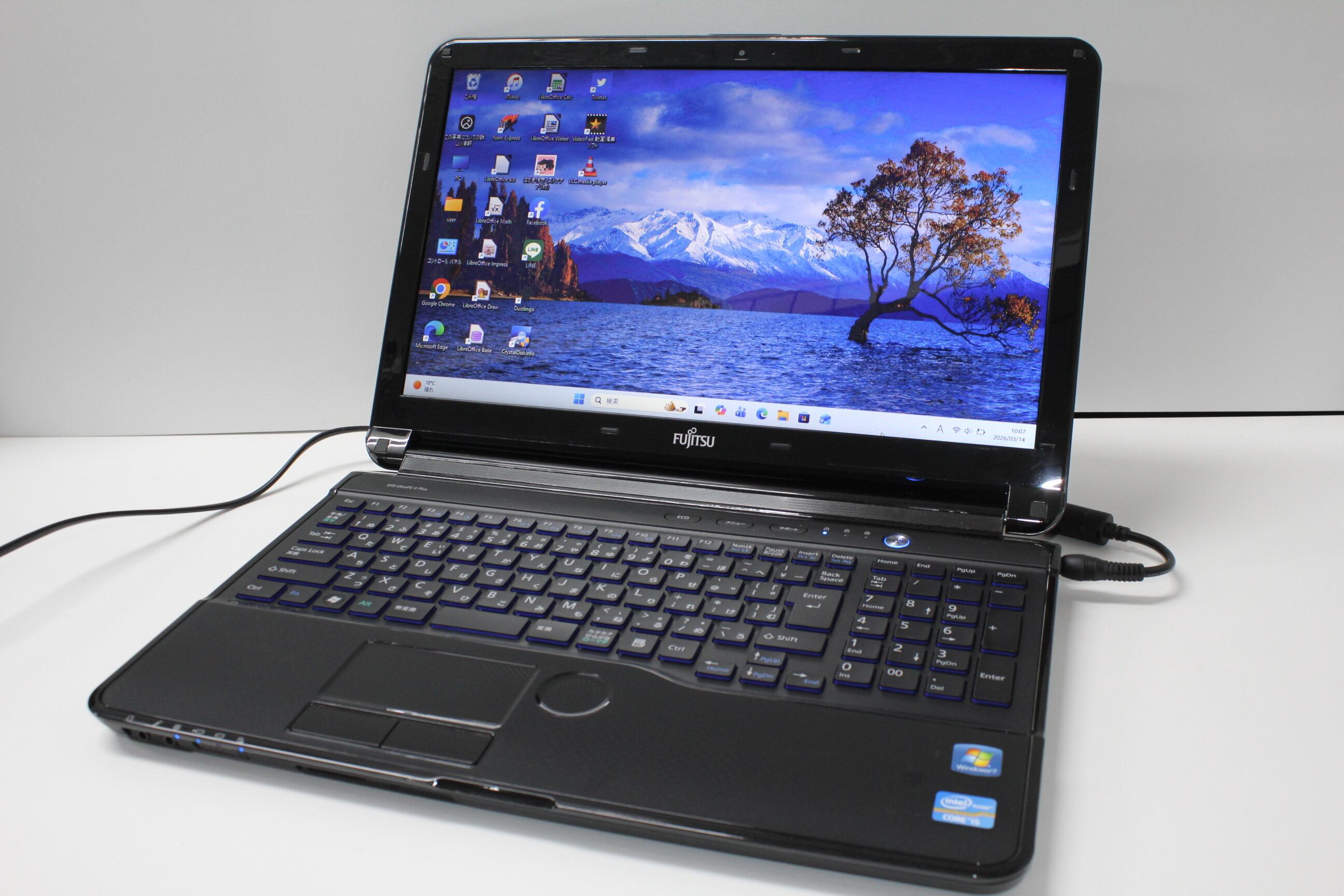 【中古ノートPC】富士通〈LIFEBOOK AH77/D1〉Intel Core i7/SSD128GB+HDD750GB/メモリ8GB ④ 中古ノートPC】富士通〈LIFEBOOK AH77/D1〉Intel Core i7/SSD128GB+