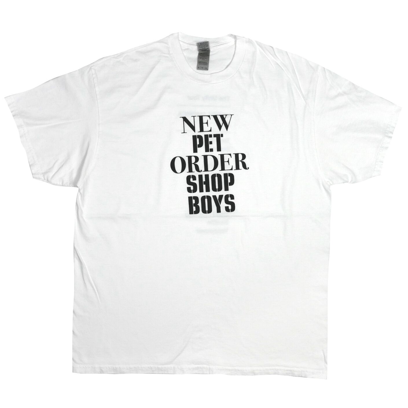 USED【XL】New Order Pet Shop Boys The Unity Tour 2022 Tee / GILDAN