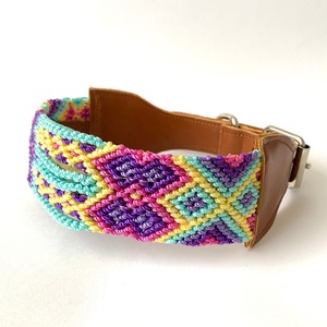 MEXICAN WOVEN COLLAR - L