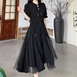 【送料無料】 ドレス ロングドレス ミニドレス ワンピース 衣装 パーティドレス ロング ロング丈 ミモレ 袖あり 半袖 Aライン フレア ドッキング 異素材切り替え 透け感 シースルー エレガント 可愛い 大人可愛い きれいめ シンプル カジュアル シック コンサバ 華やか 大人 上品 おしゃれ お洒落 主役級 こなれ感 高見え 高級感 無地 夏 30代 40代 レディース 女性用 ママ デート お出かけ 女子会 お呼ばれ 休日 お茶会 授業参観 結婚式 二次会 ファッション 定番 プチプラ