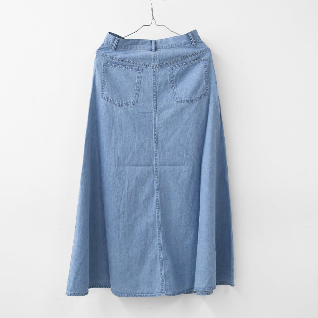 MICA&DEAL [マイカアンドディール] flare denim sk [0126202118