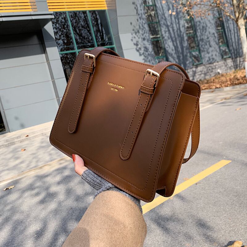 スタンダードレッド レトロ オータム 秋物 ウィンター 冬物 スクウェア 手作りハンドバック30391480535