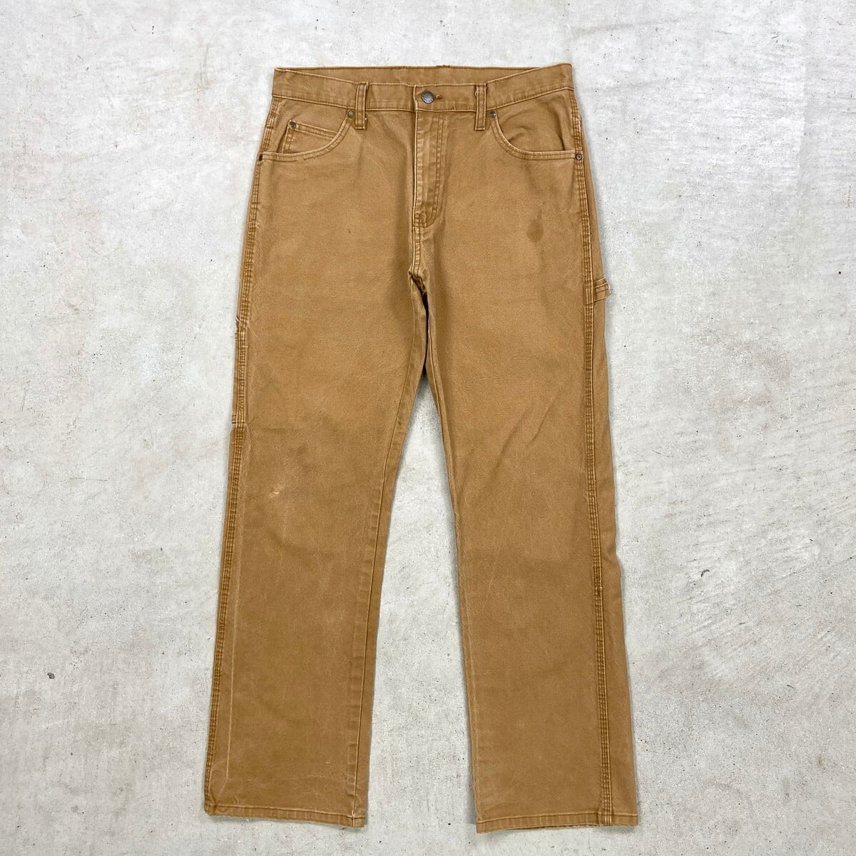 50年代 欧州系 不明 ワークパンツ 厚手綿 ブラウン 不明サイズ 経年使用感 ワークパンツ | cave 古着屋【公式】古着通販サイト
