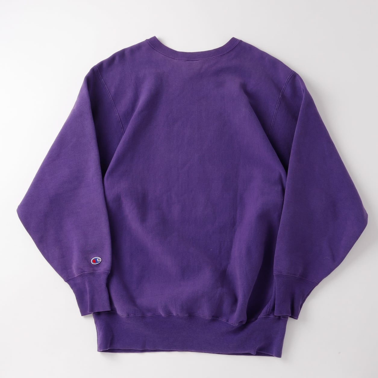希少】90s champion Reverse Weave fade purple Vintage sweat made in