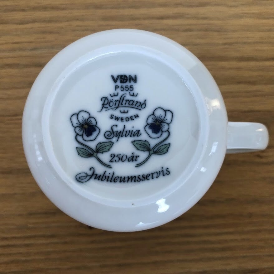 【レア】ロールストランド　シルビア　ピッチャー ロールストランド シルビア（Sylvia）ピッチャー大 - 北欧食器タック