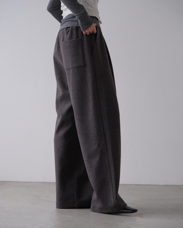 woollet tuck pants -made in japan-