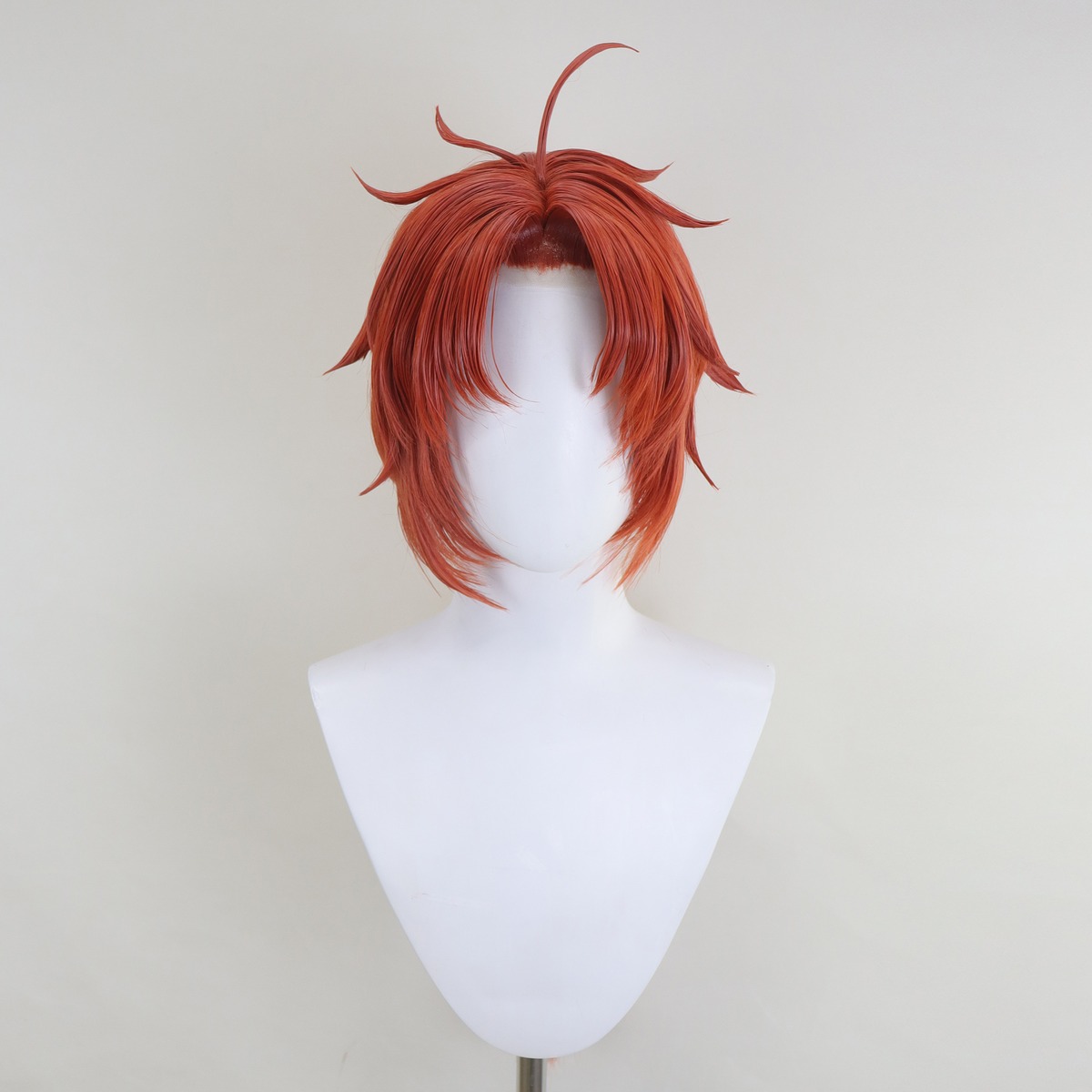 コスプレ耐熱ウィッグ オーダー キャラクター造形ウィッグ オレンジ 