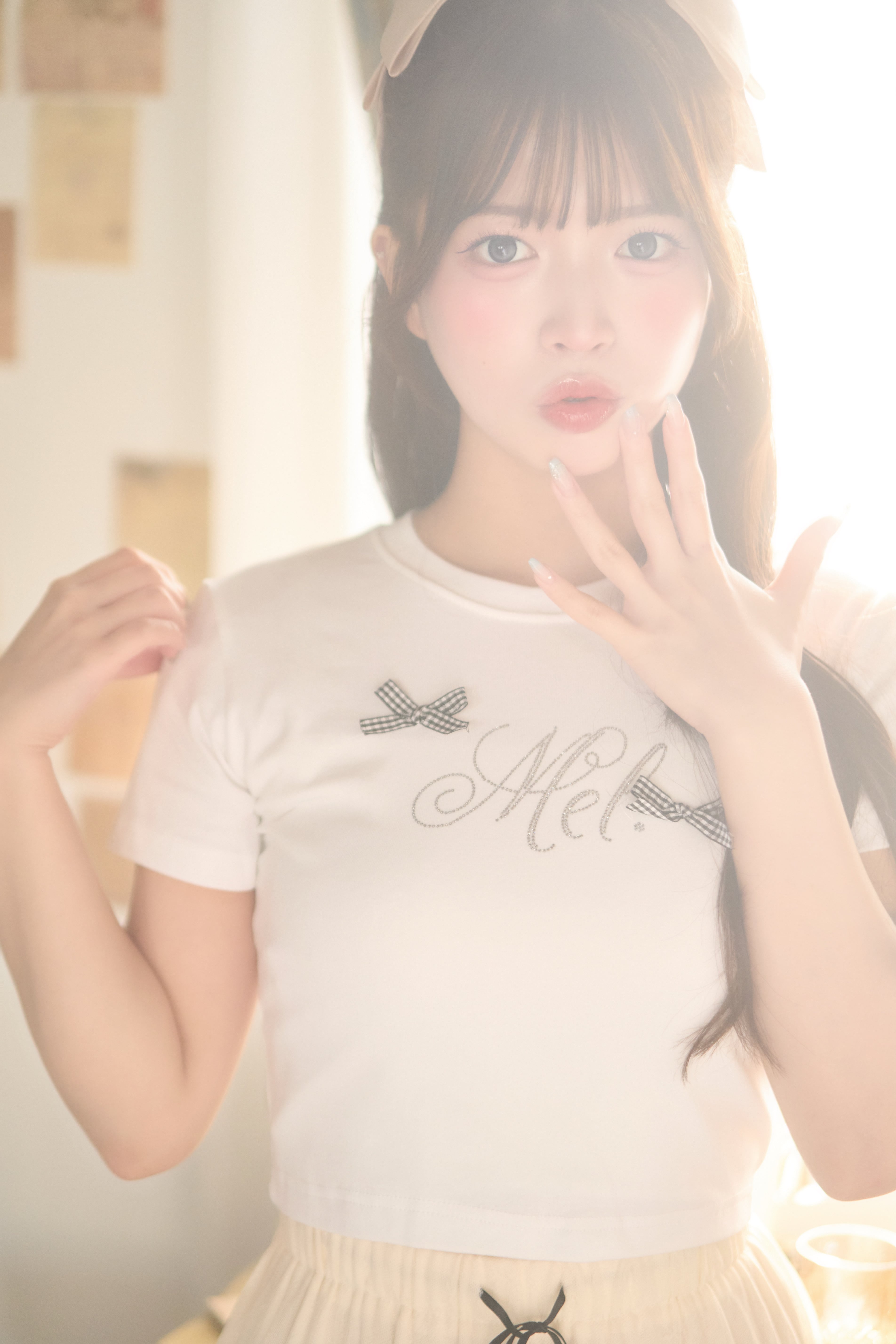 Mel. ribbon tops