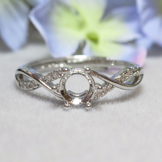 銅製 5㎜  6爪 フローCZライン リング台  SV