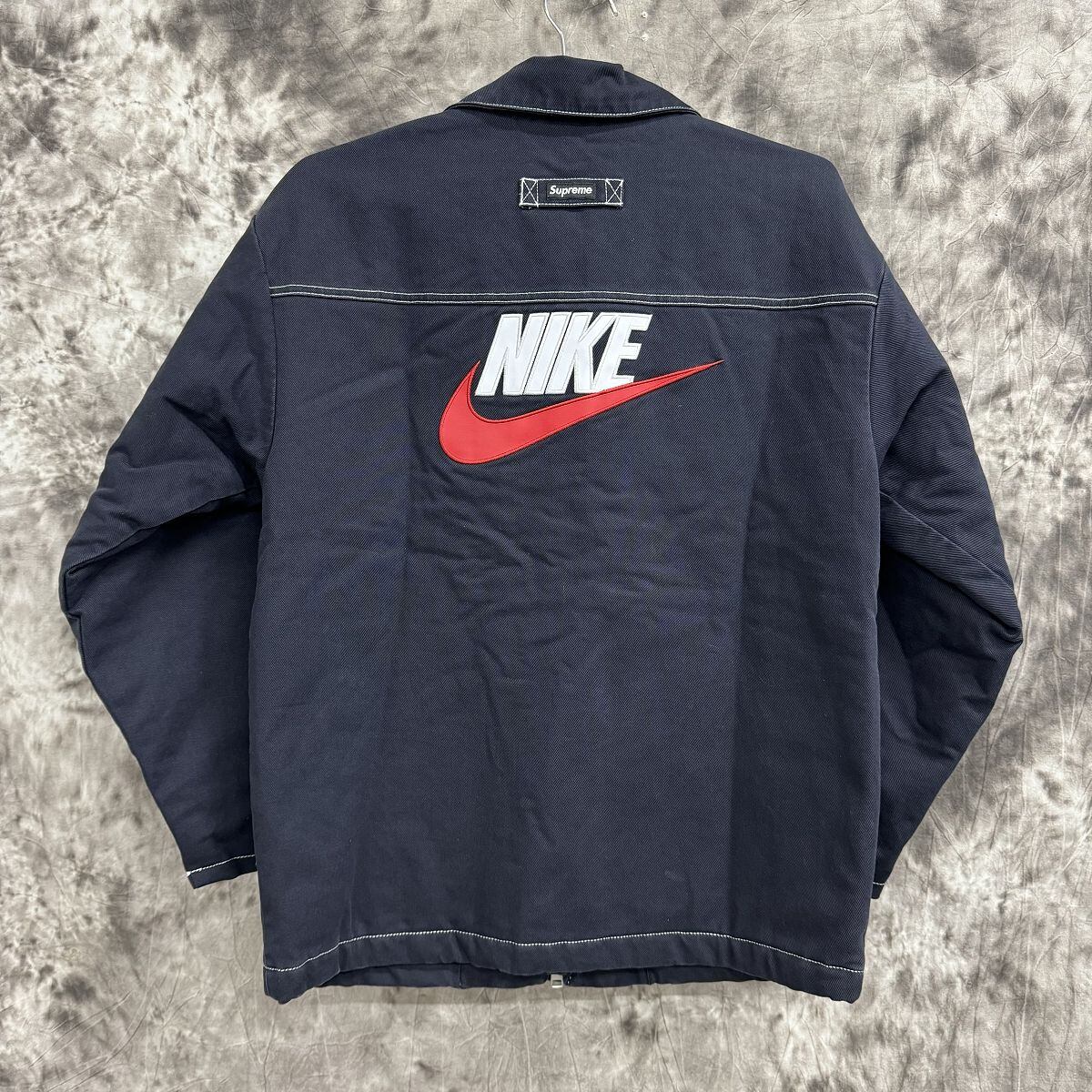 カラー黄色イエローマスタードsupreme nike  work jacket 18aw ワークジャケット