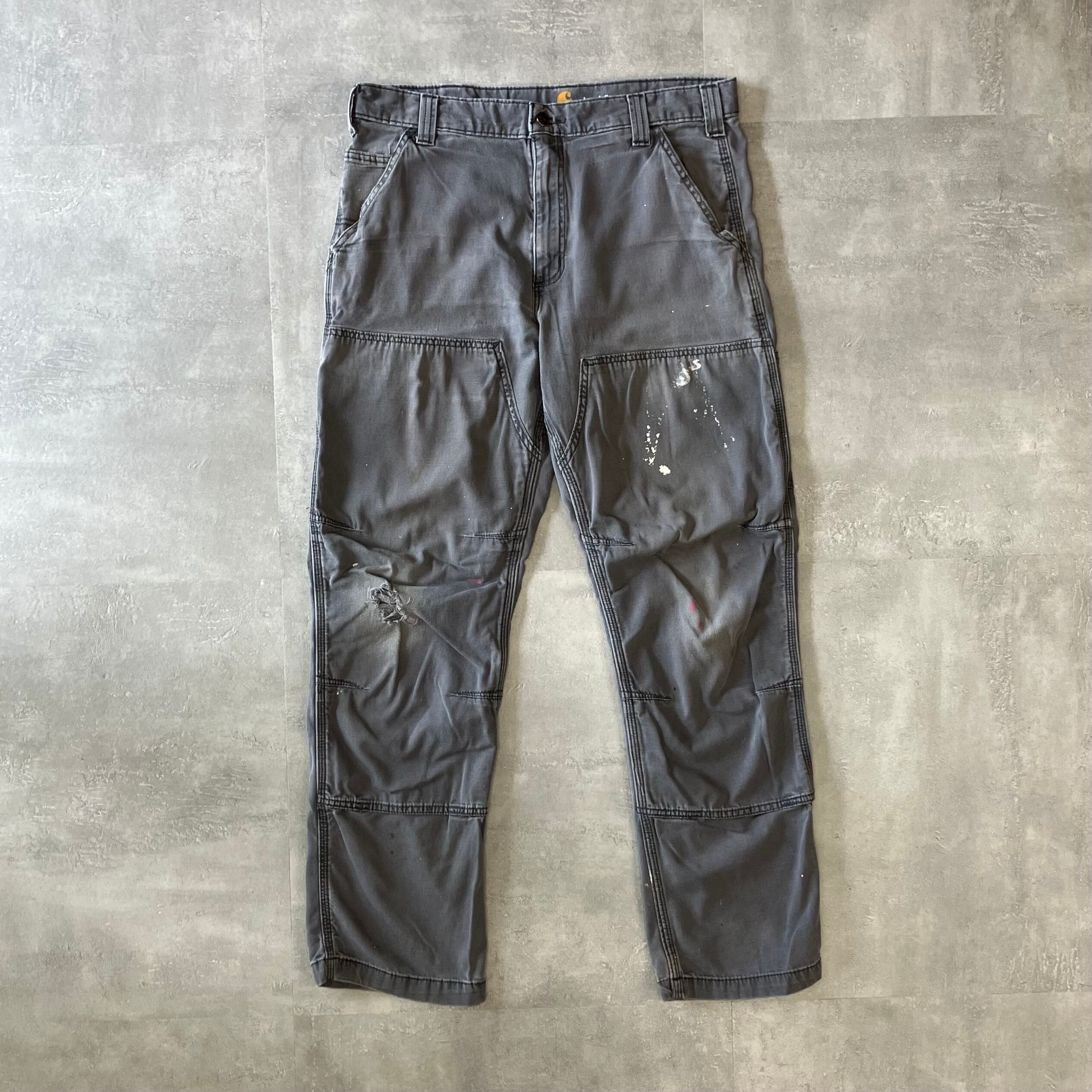 《実寸w34l30》Carhartt カーハート ワークパンツ ダブルニー ペイント No.2820